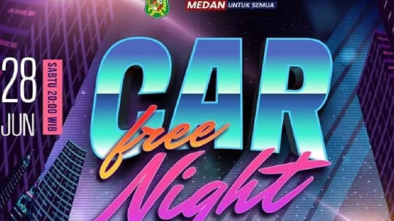 Dishub Medan tutup sejumlah ruas jalan saat Car Free Night